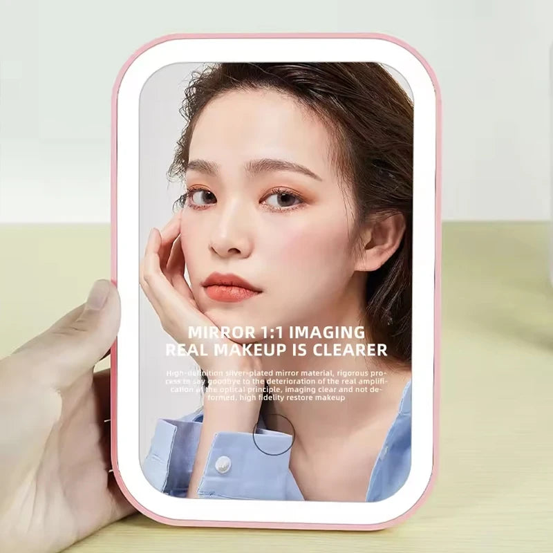LED Touch Screen Makeup Mirror
