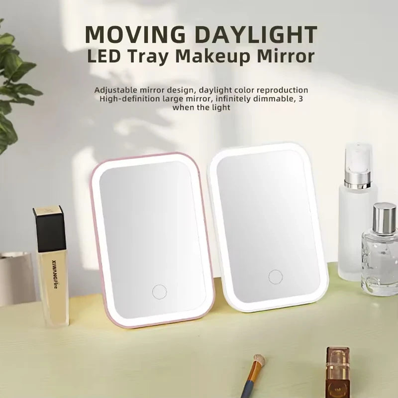 LED Touch Screen Makeup Mirror