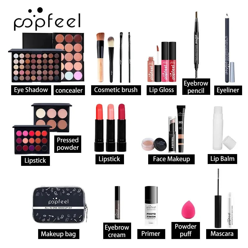 POPFEEL Complete Makeup Essentials Kit