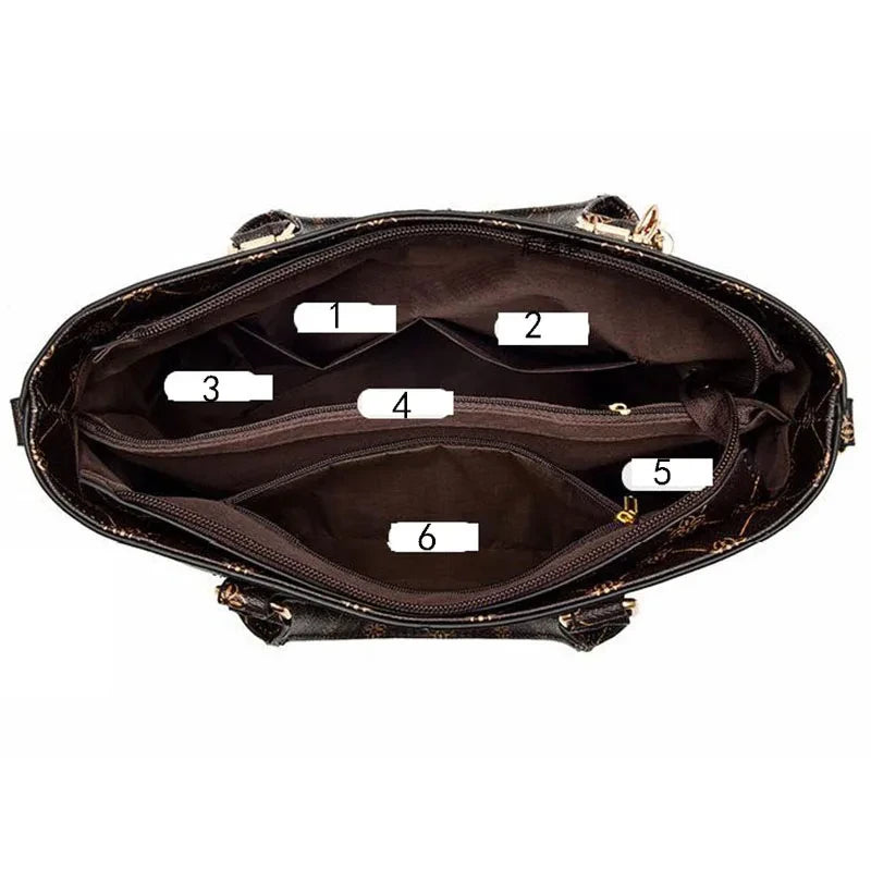 PU Leather Designer Tote Bag