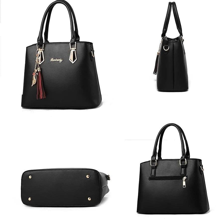 PU Leather Designer Tote Bag