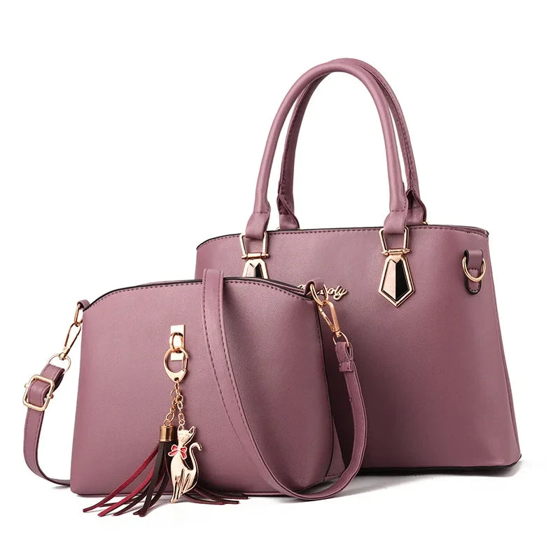 PU Leather Designer Tote Bag