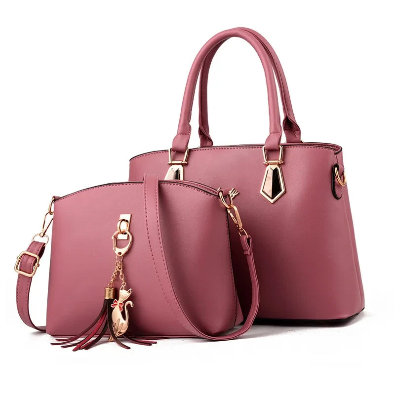 PU Leather Designer Tote Bag