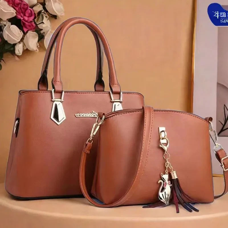 PU Leather Designer Tote Bag