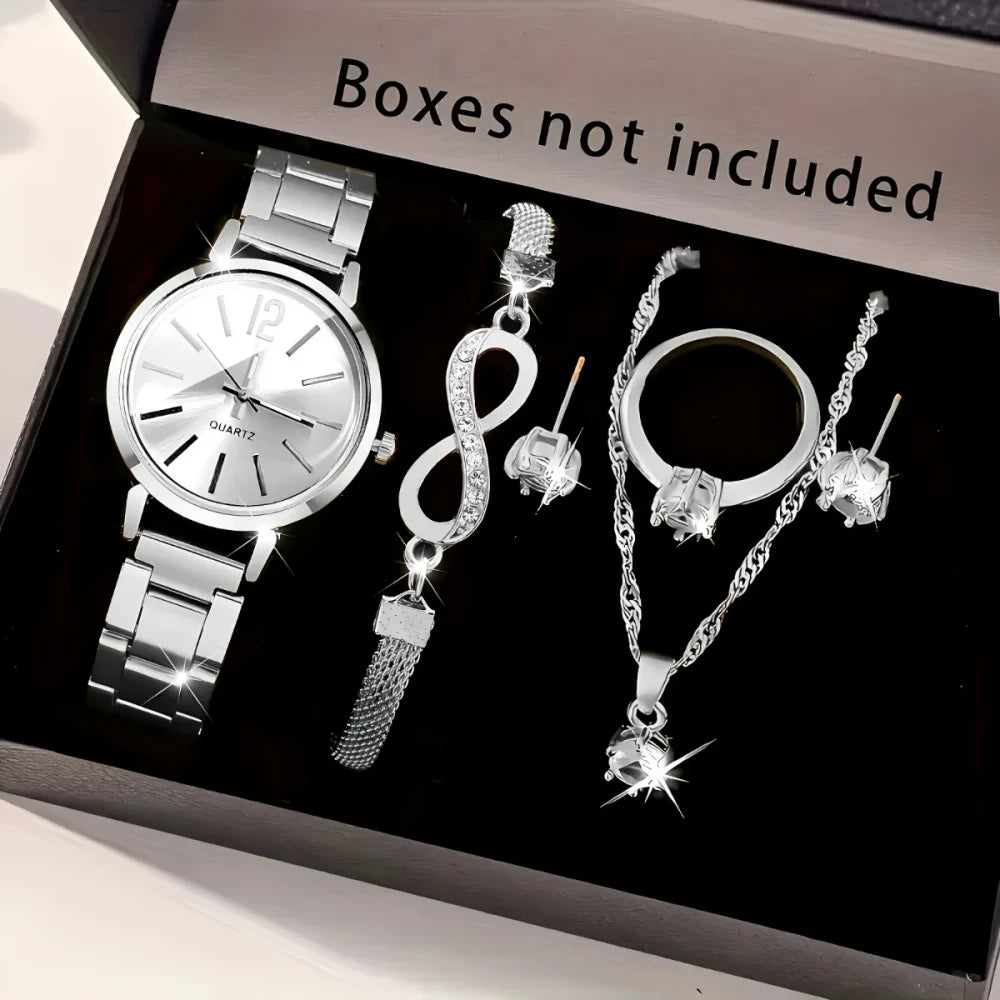 Womens Watch Jewelry Set