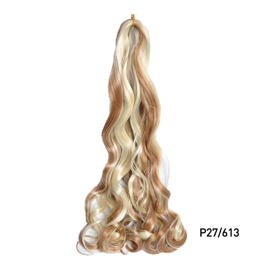 French Curl Braiding Hair Extensions