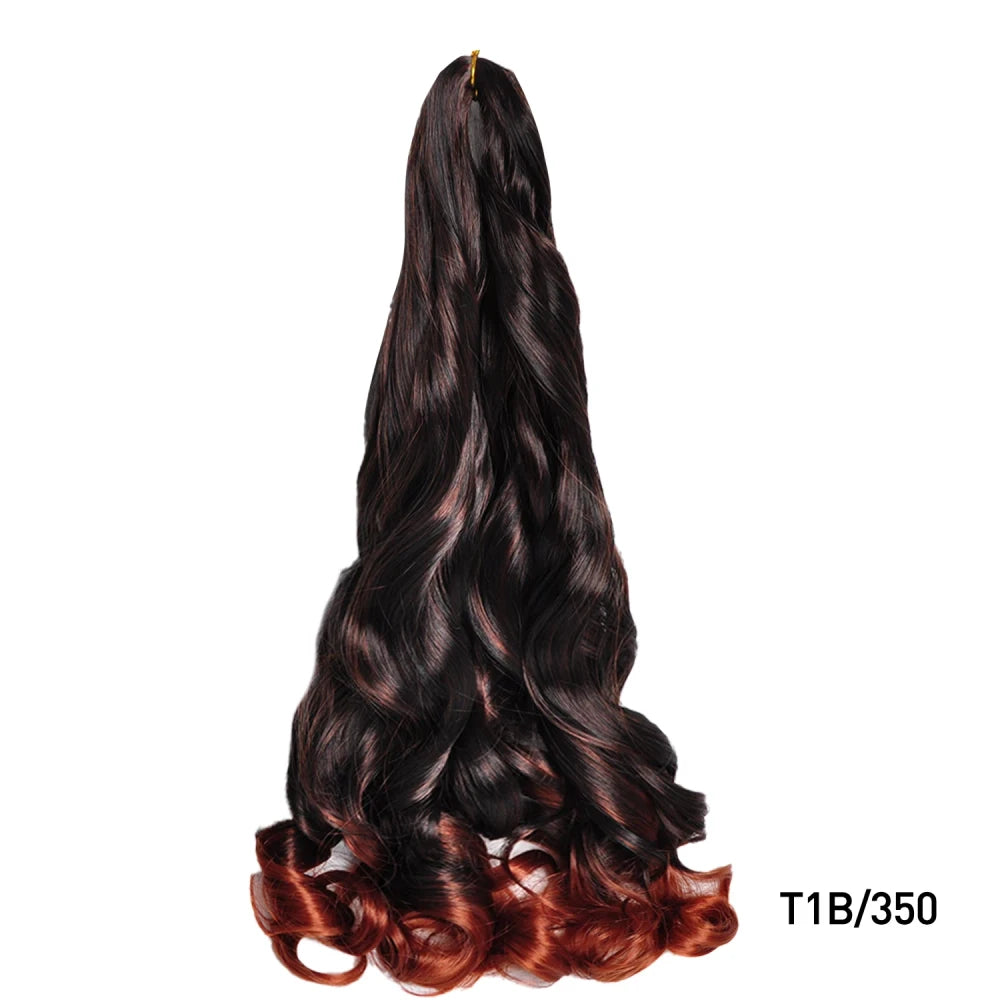 French Curl Braiding Hair Extensions