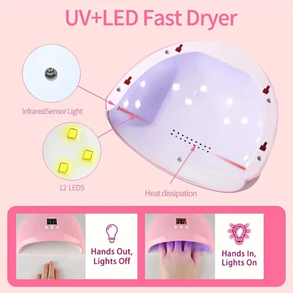 Electric Nail Drill Manicure Kit