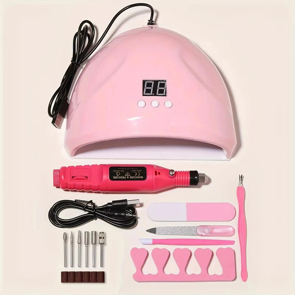 Electric Nail Drill Manicure Kit